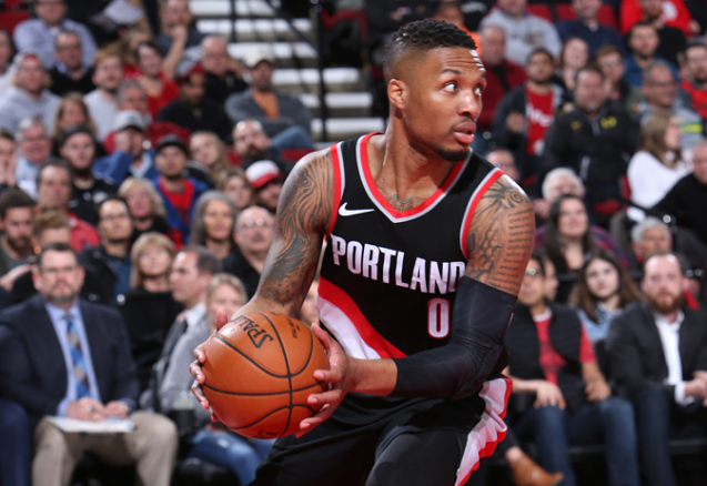 奇才对阵辽宁队，利拉德关键战不手软